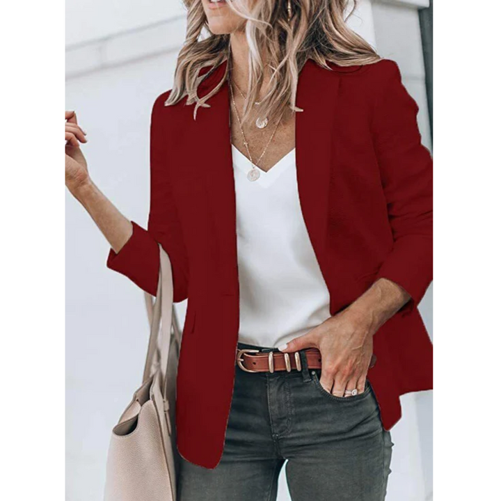 Drune | Einreihiger Blazer Mit Klassischem Revers Für Frauen