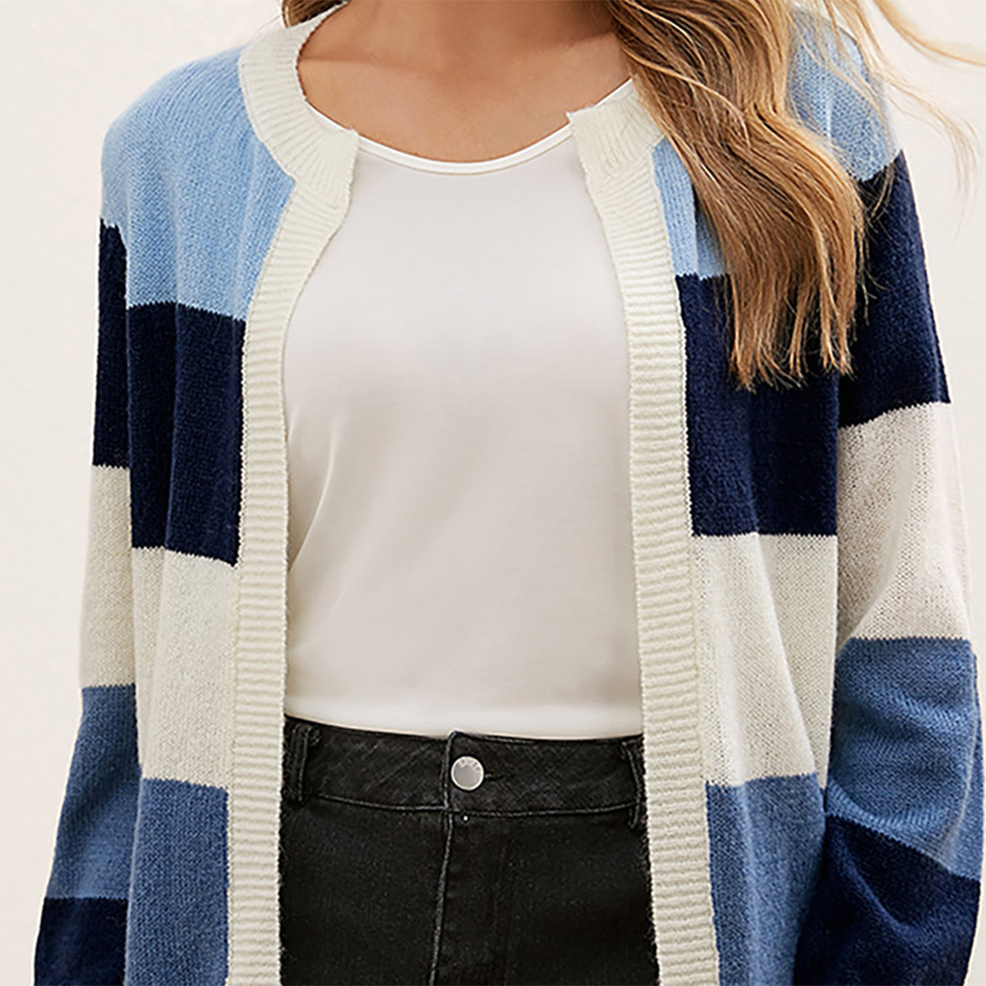 Drune | Klassische Bequeme Strickjacke Für Damen