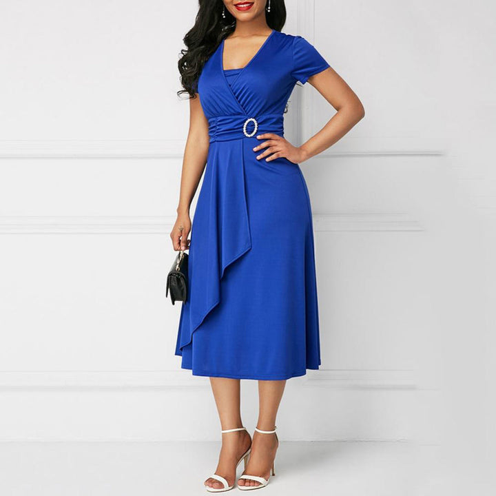 Drune - Elegantes Gürtelkleid für Damen