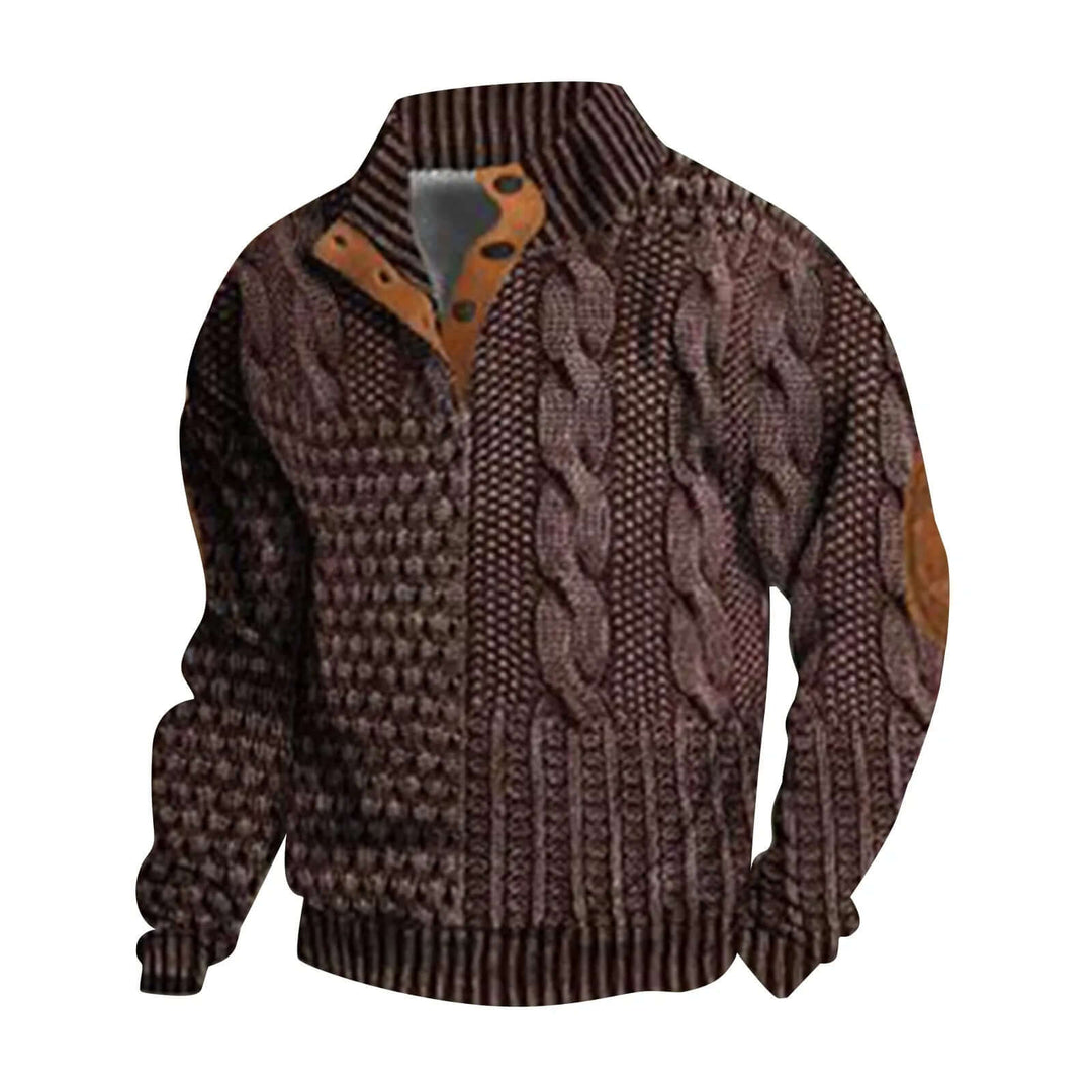 Drune | Retro Shirt - Herren Hemden Langarm Freizeit