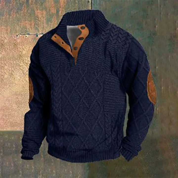 Drune | Retro Shirt - Herren Hemden Langarm Freizeit