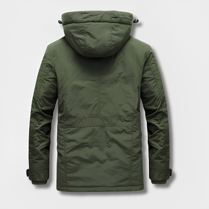 Drune | Militärisch inspirierte Winterjacke mit Kapuze