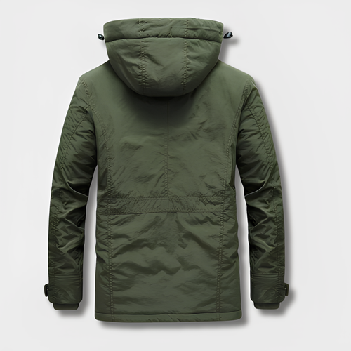 Drune | Militärisch inspirierte Winterjacke mit Kapuze