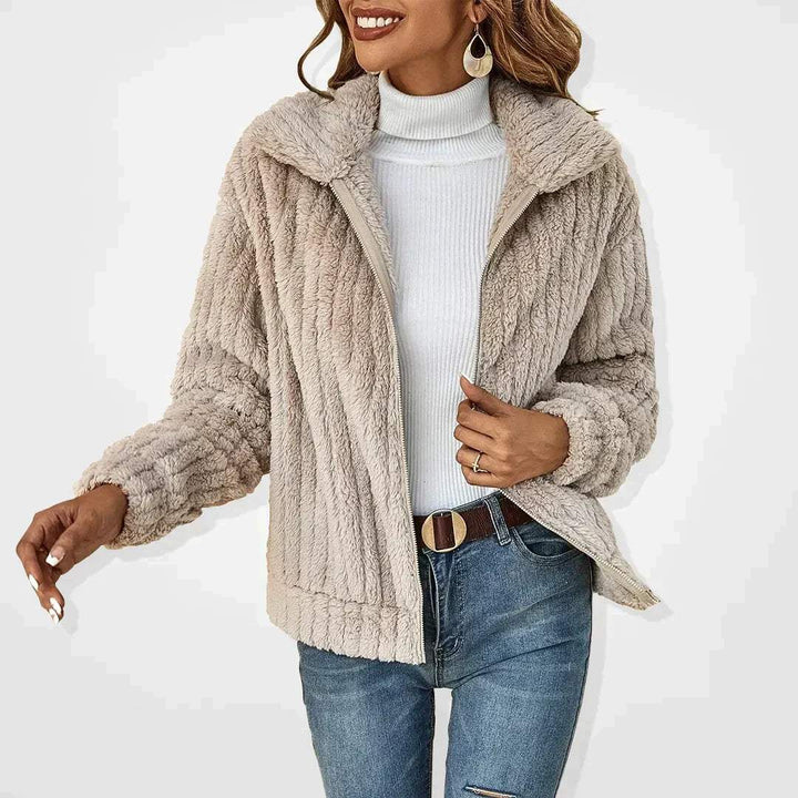 Drune | Jacke Damen Bequem Weiches und Warmes Material Perfekt für Jeden Tag