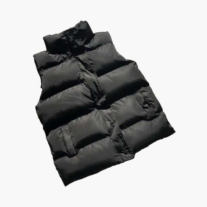 Drune | Stepp-Bodywarmer mit hohem Kragen - Modische Übergangsjacke für Outdoor & Alltag