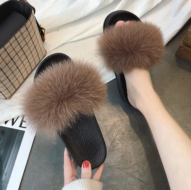 Drune | Moda Fay Fluffy Slippers Fröhliche & Bunte Damenschuhe Für Den Sommer
