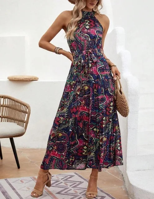 Drune | Boho-Neckholder-Obechleid für Fraue