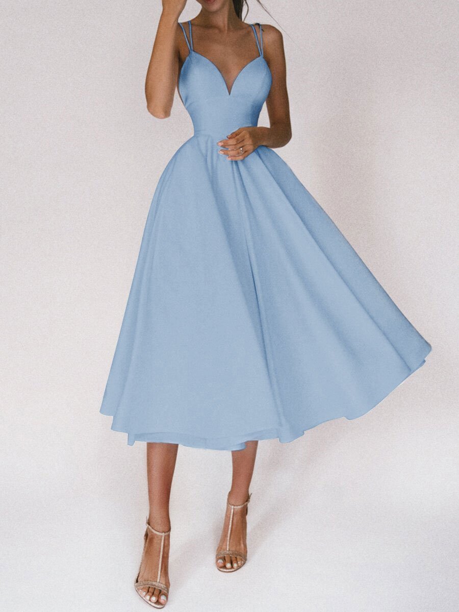 Drune | Dress - Stylish dress with V-neck for a Bohemian look