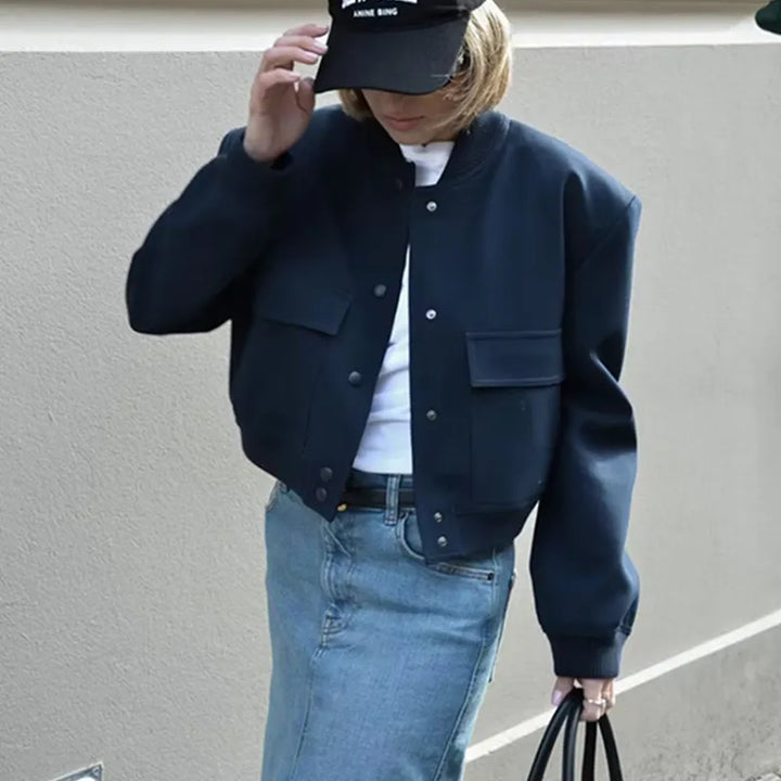 Drune | Lässige Bomberjacke in Kurzform