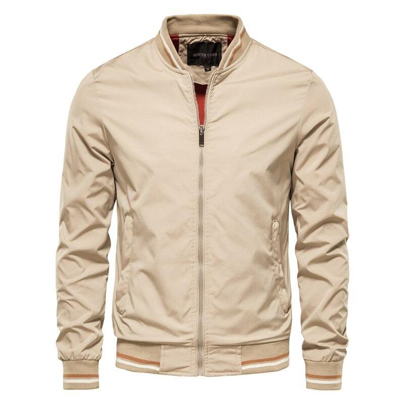 Drune | Reißverschluss Slim Fit Herbstjacke Herrenjacke