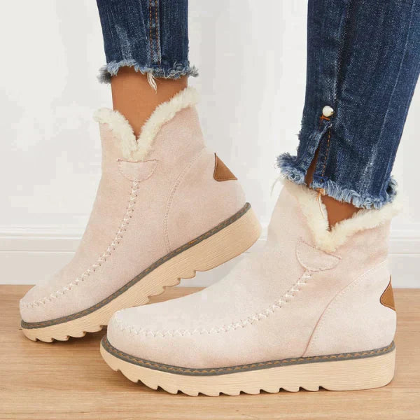 Drune | Warm und gemütlich im Winter Kunstpelzstiefel!
