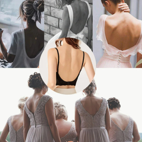 Drune | Bralette-BH mit Unterstützung für Kleider mit offenem Rücken
