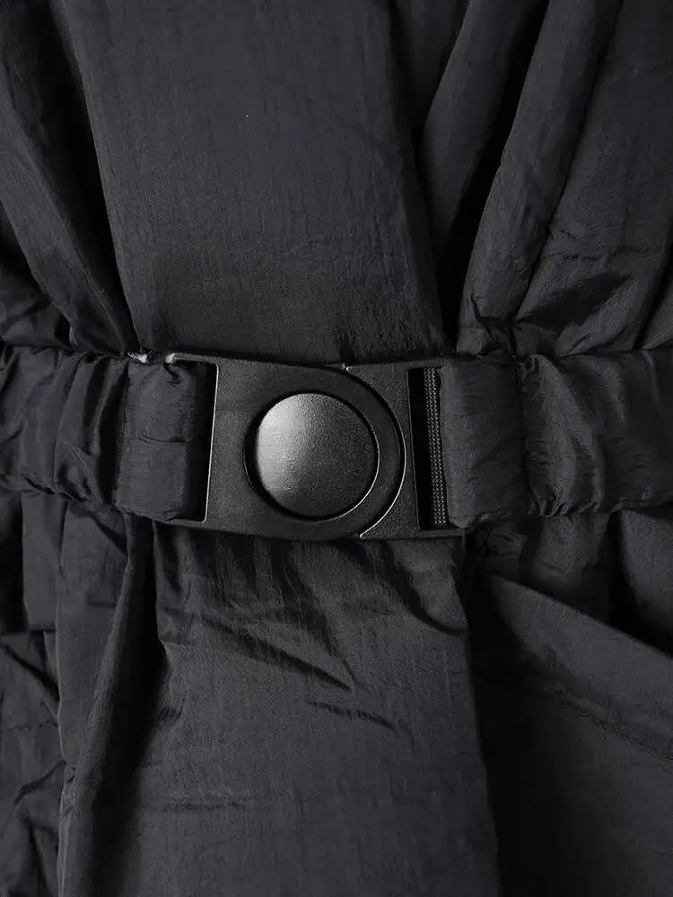 Drune | Wintermantel aus Baumwolle - Stilvolle & warme Jacke mit V-Ausschnitt und geräumigen Taschen