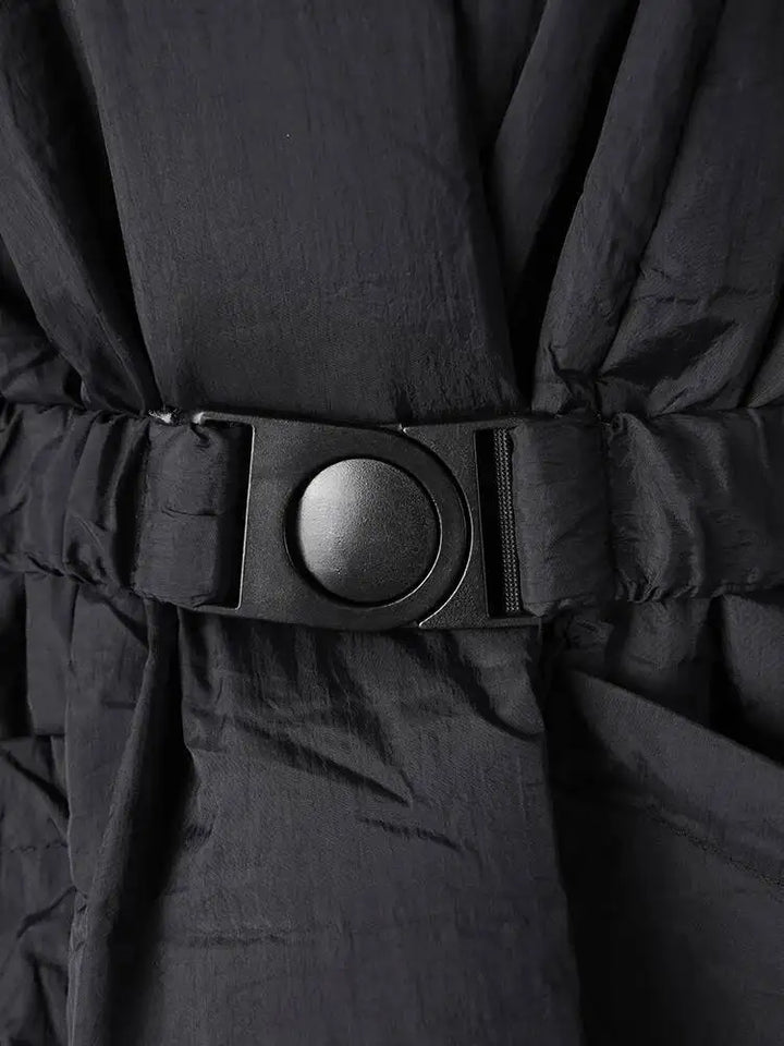 Drune | Wintermantel aus Baumwolle - Stilvolle & warme Jacke mit V-Ausschnitt und geräumigen Taschen