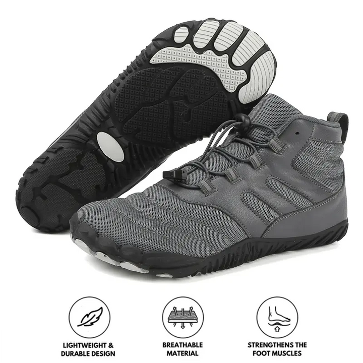 Drune | Damen Warme Winterstiefel - Bequemes & Rutschfestes Barfuß-Design