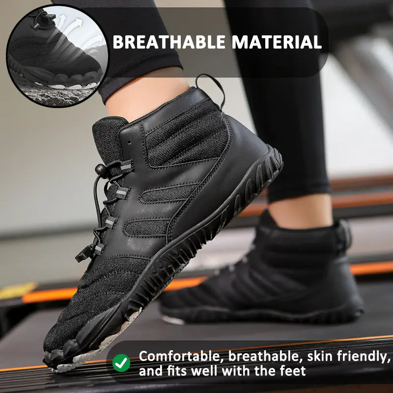 Drune | Damen Warme Winterstiefel - Bequemes & Rutschfestes Barfuß-Design