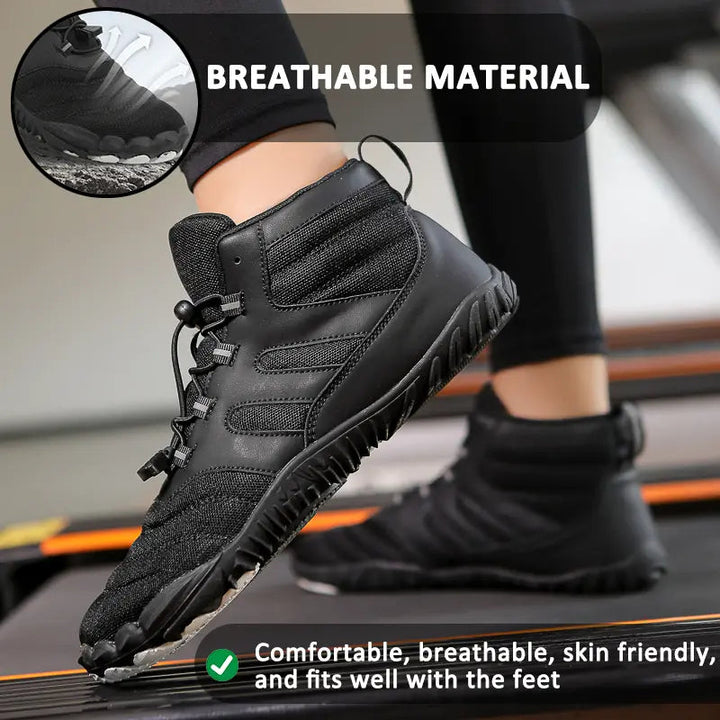 Drune | Damen Warme Winterstiefel - Bequemes & Rutschfestes Barfuß-Design