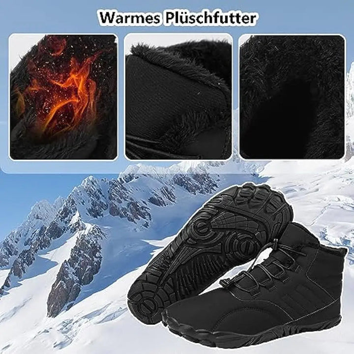 Drune | Atmungsaktive Winter Schneestiefel für Frauen – Leicht und rutschfestes Design