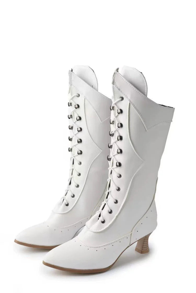 Drune | Stiefeletten Damen - Strukturierten Passform mit Absatz