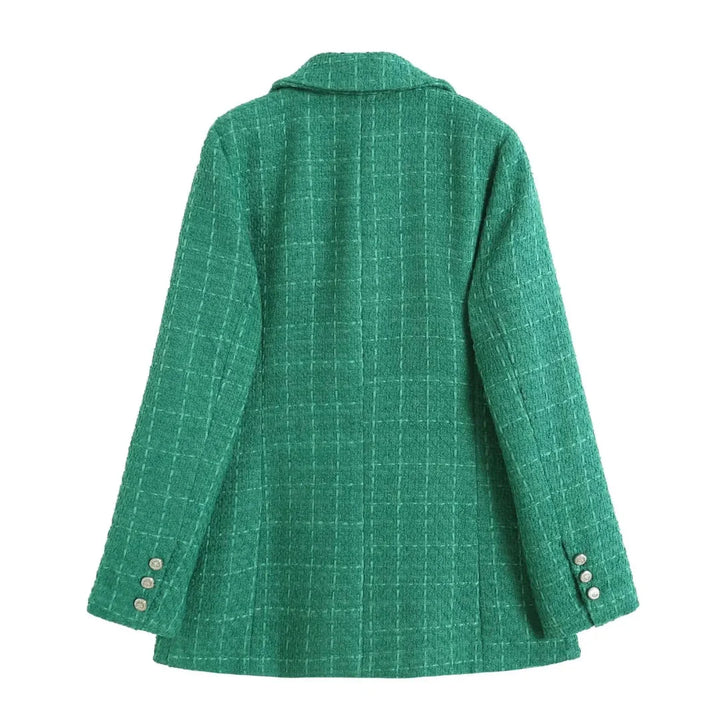 Drune | Texturierte Doppelreiher-Jacke