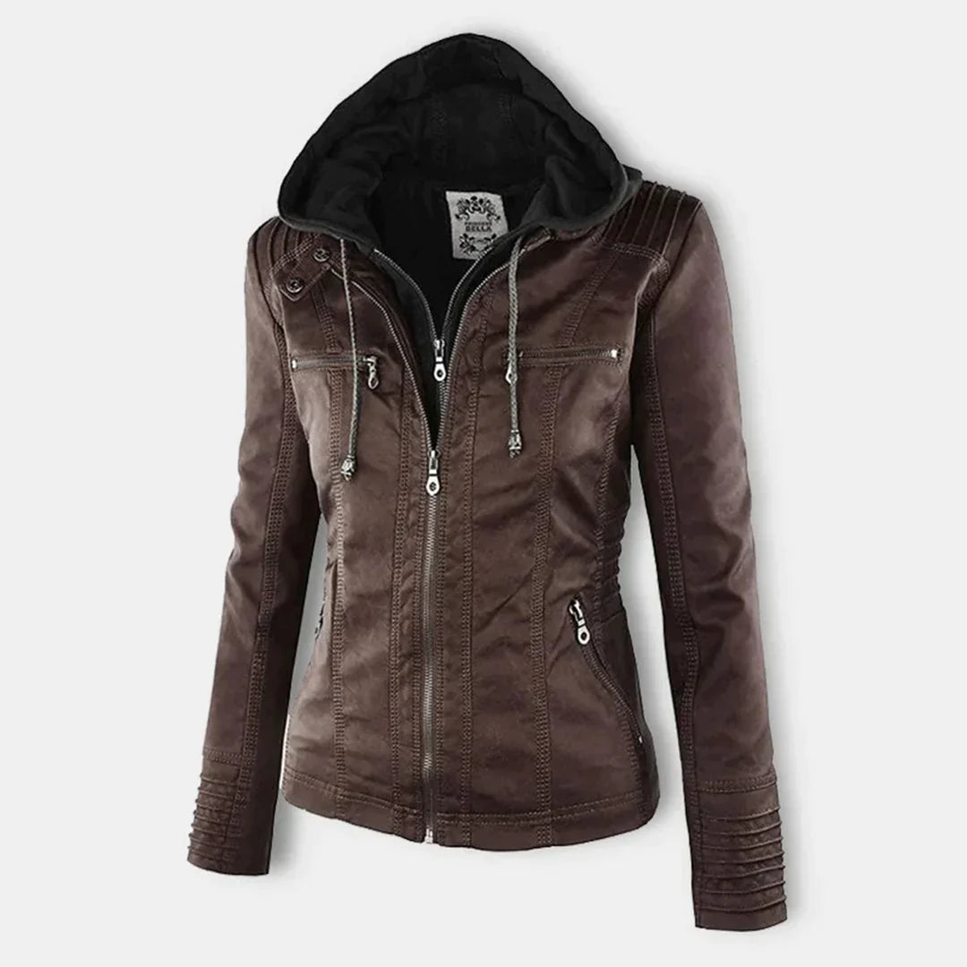 Drune | Stilvolle Motorradjacke mit Kapuze