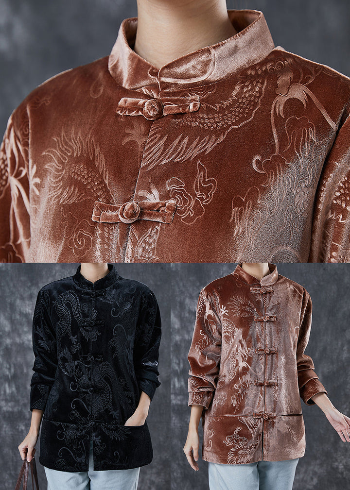 Drune | Retro Cordura-Mäntel mit Drachenstickerei
