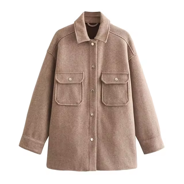 Drune | Women's Wool Shirt Jacket