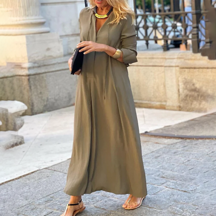 Drune | Lockeres Maxikleid