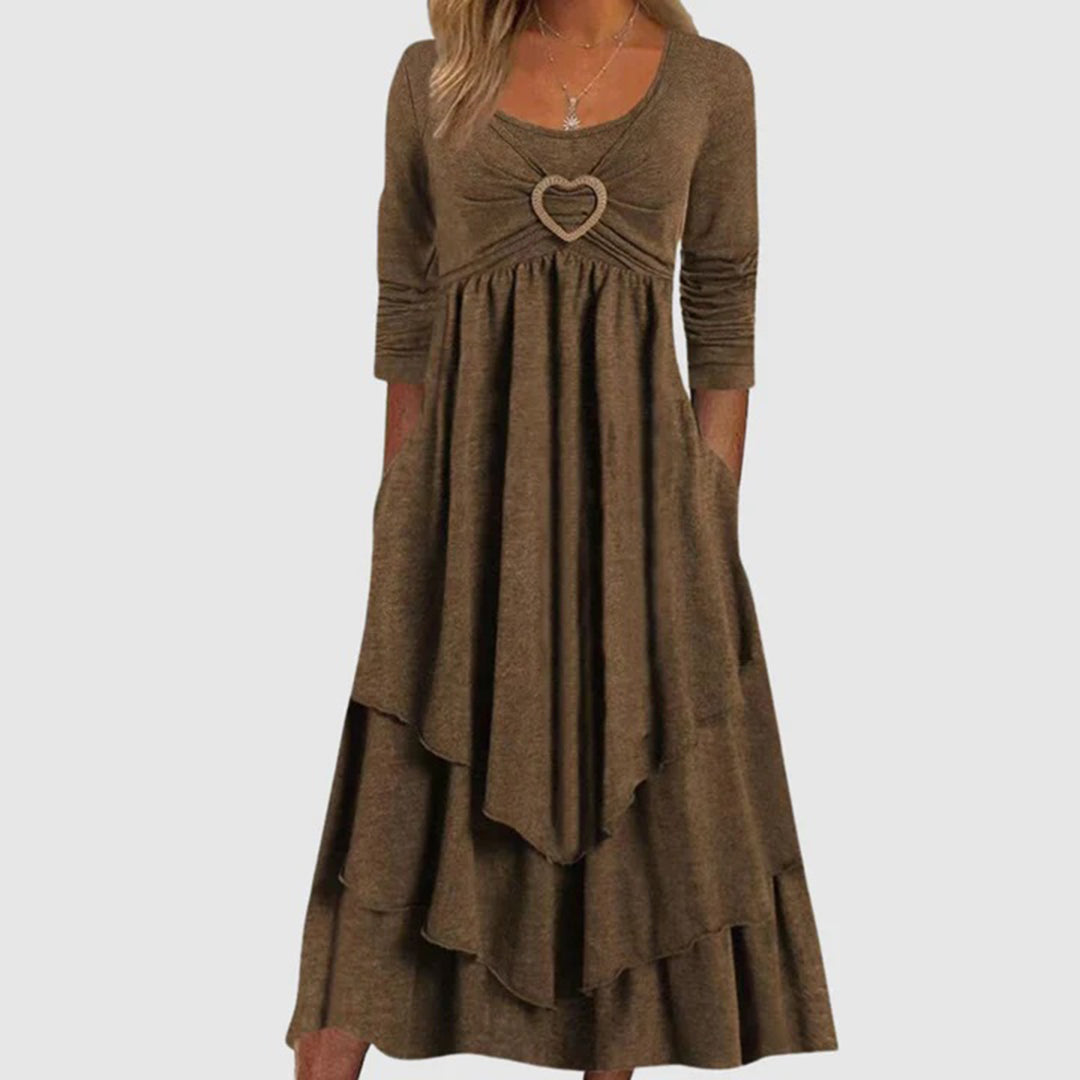 Drune - Lässiges langes Kleid