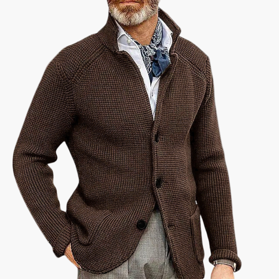 Drune | Strickjacke - Klassischer Cardigan für Business & Freizeit, Stilvoller Komfort