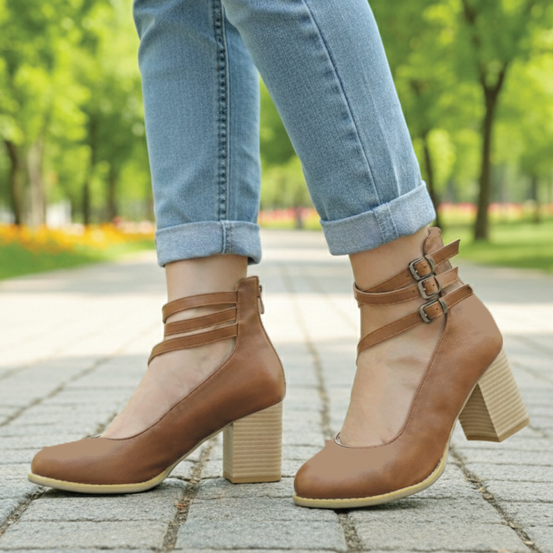 Drune | Blockabsatz Knöchel Schuhe