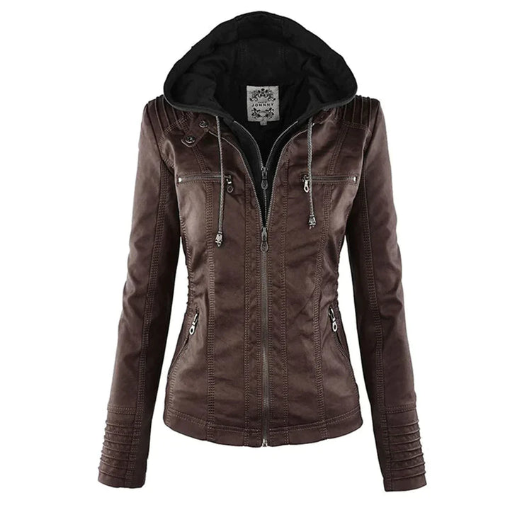 Drune | Stilvolle Motorradjacke mit Kapuze