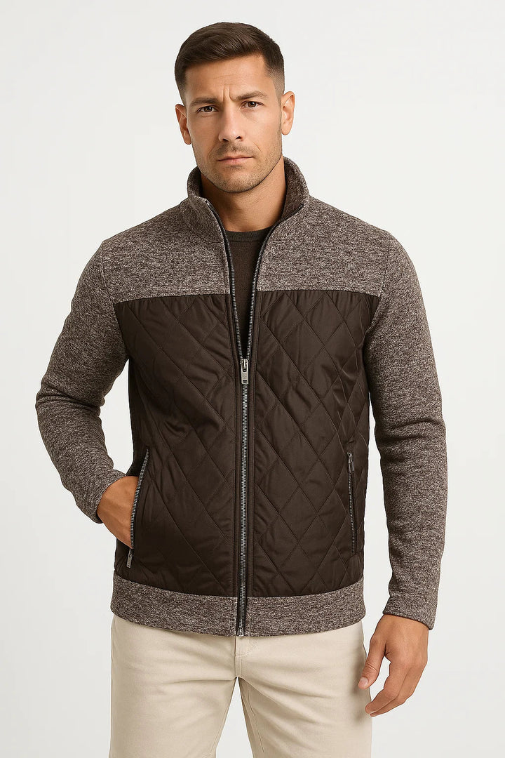Drune | Stylische Steppjacke mit Reißverschluss