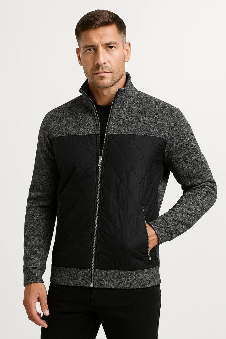 Drune | Stylische Steppjacke mit Reißverschluss