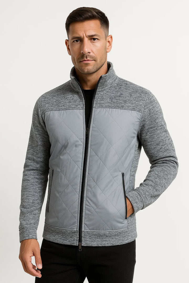 Drune | Stylische Steppjacke mit Reißverschluss