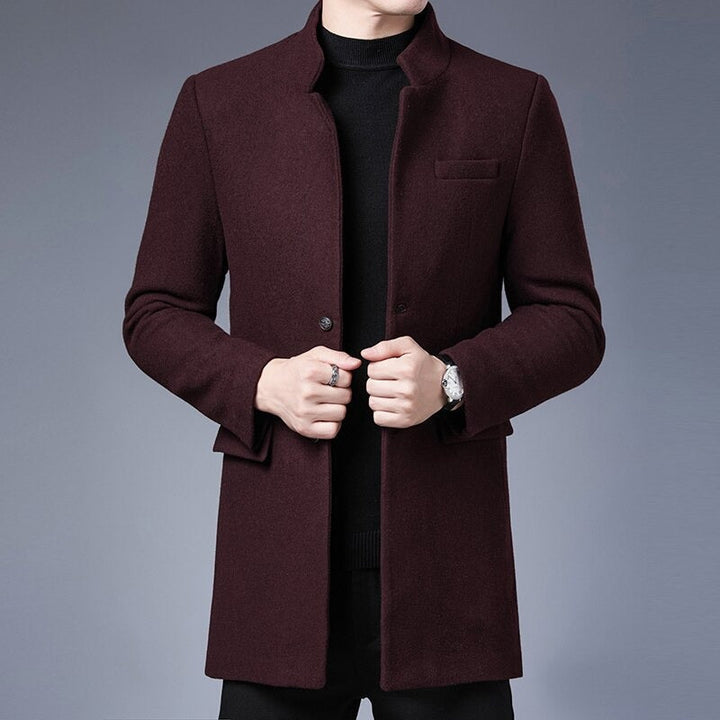 Drune | Eleganter Knopfmantel für Herren