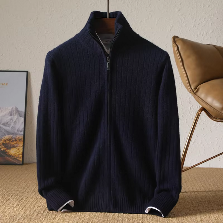 Drune | Bequemer Business-Cardigan Aus Merinowolle