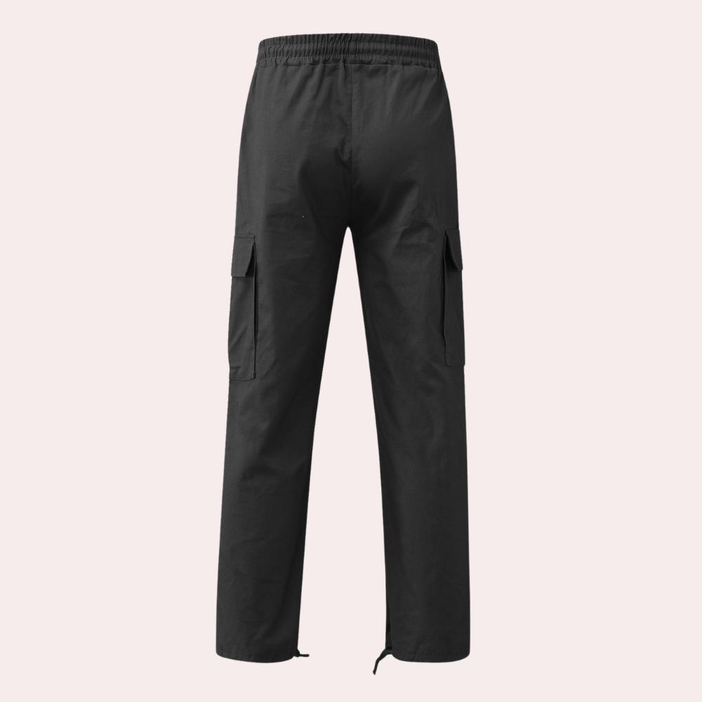 Drune | Cargo Hose mit Taschen - Lockere Utility Pants im Streetstyle Look für Alltag & Freizeit