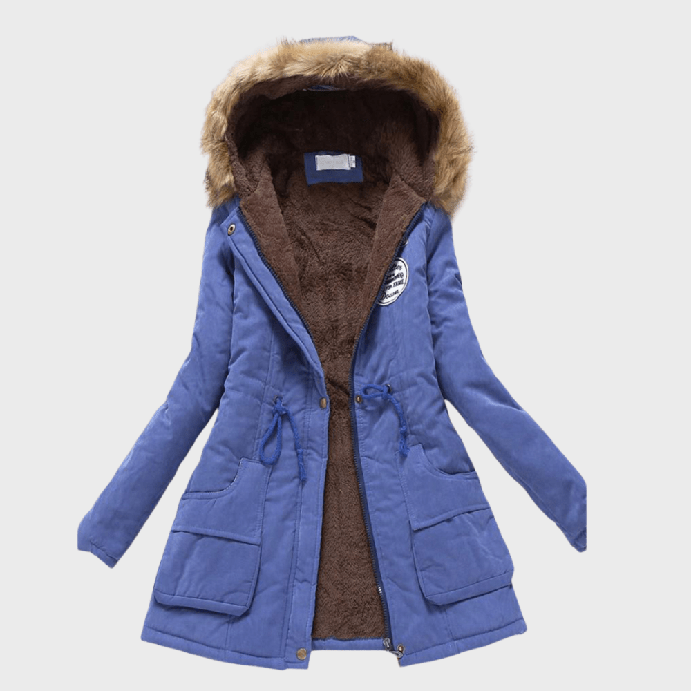 Drune | Fellgefütterte Parka - Warmes Kapuzen-Winterjacke - Verstellbare Taille - Kälte-Wetter-Essential