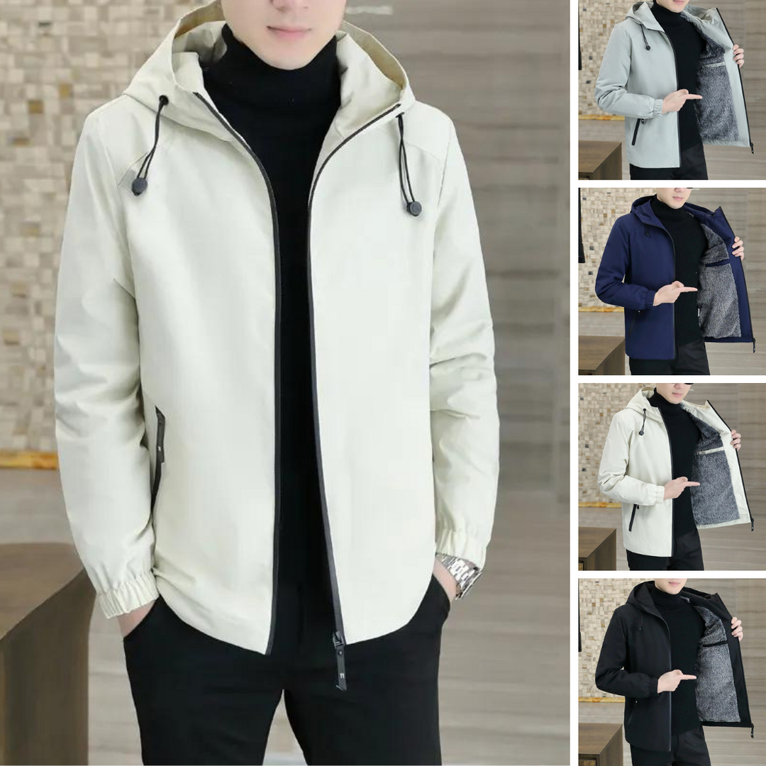 Drune | 2025 Mode Jacke mit Kapuze Windjacke
