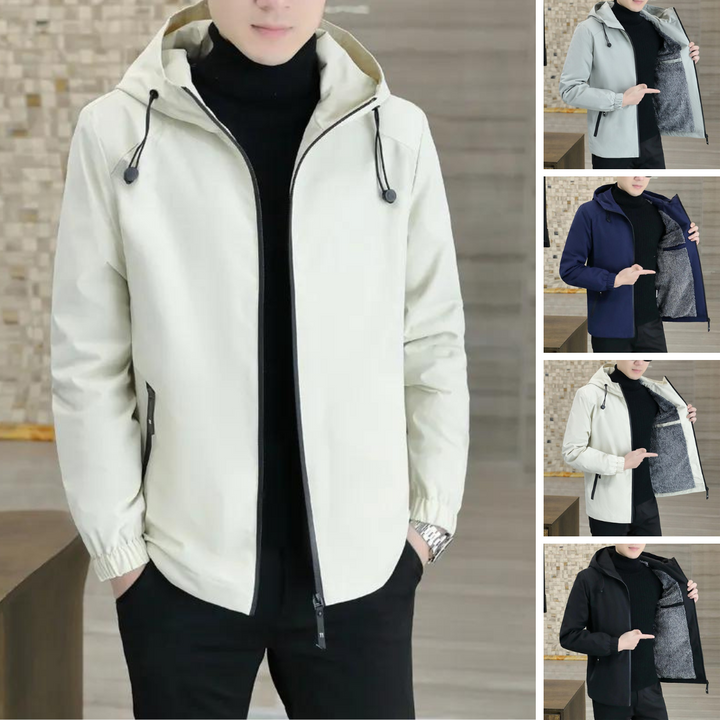 Drune | 2025 Mode Jacke mit Kapuze Windjacke