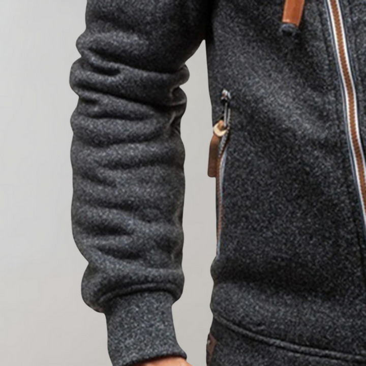Drune | Hoodie mit Reißverschluss
