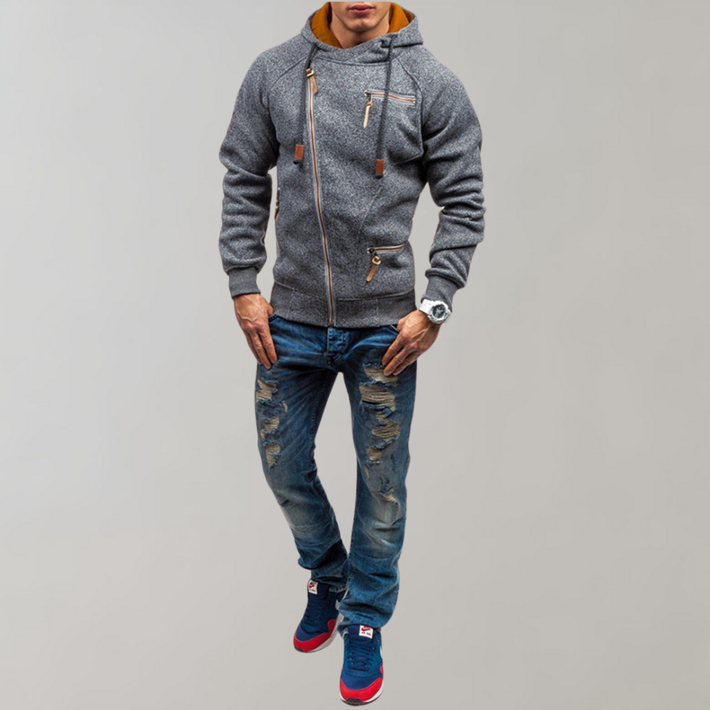 Drune | Hoodie mit Reißverschluss