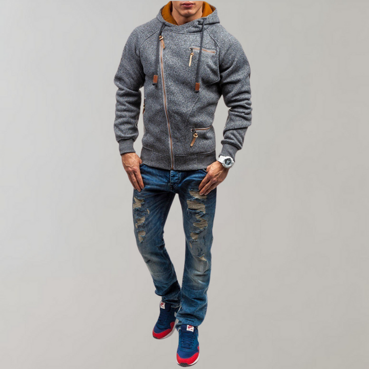 Drune | Hoodie mit Reißverschluss