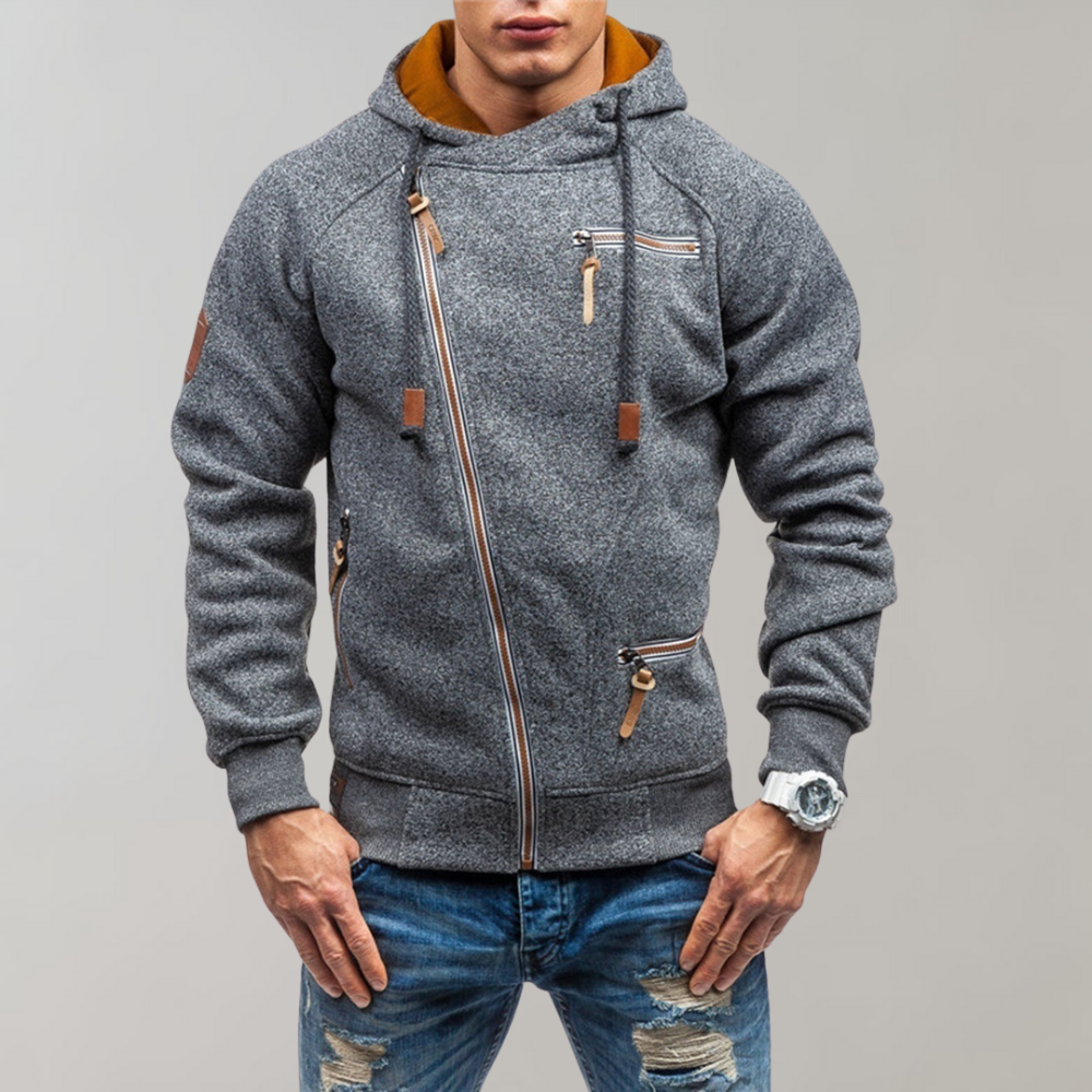 Drune | Hoodie mit Reißverschluss