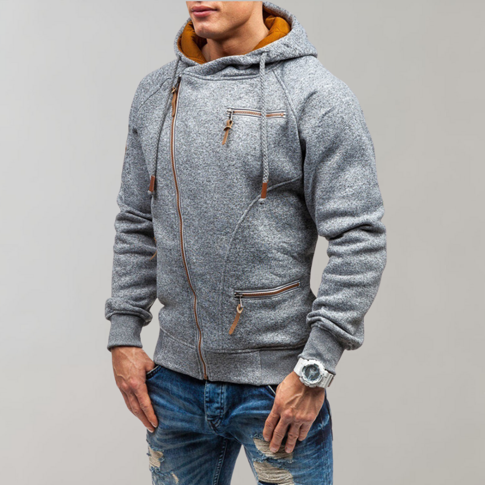 Drune | Hoodie mit Reißverschluss