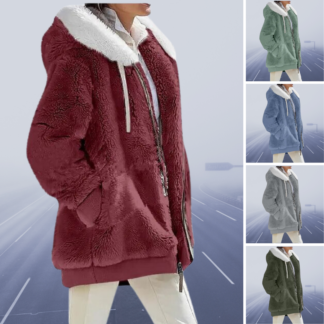Drune | Übergroß Teddyjacke