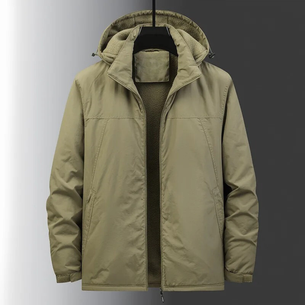 Drune | Herrenjacke mit Abnehmbarer Kapuze