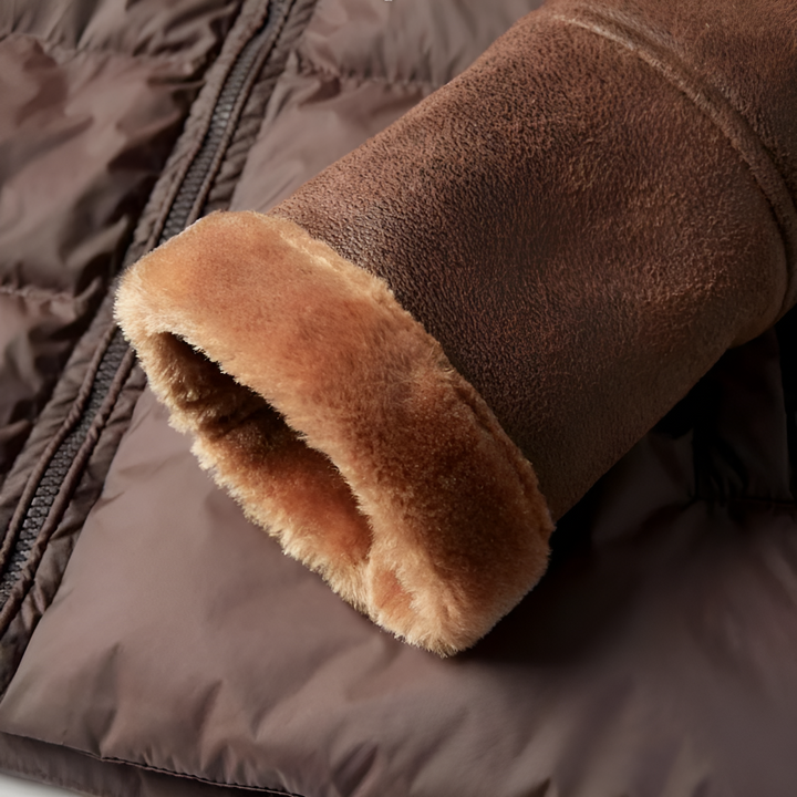 Drune | Kapuzenpullover mit Plüschkapuze für Herren
