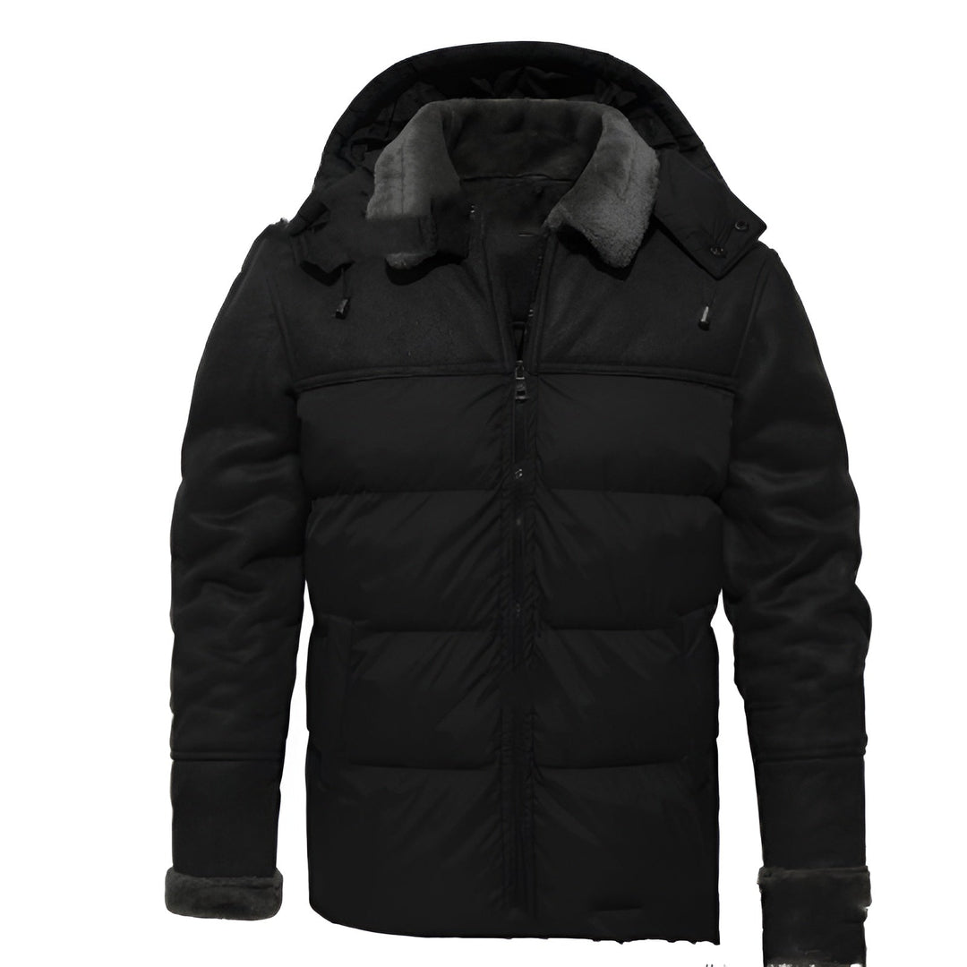 Drune | Kapuzenpullover mit Plüschkapuze für Herren